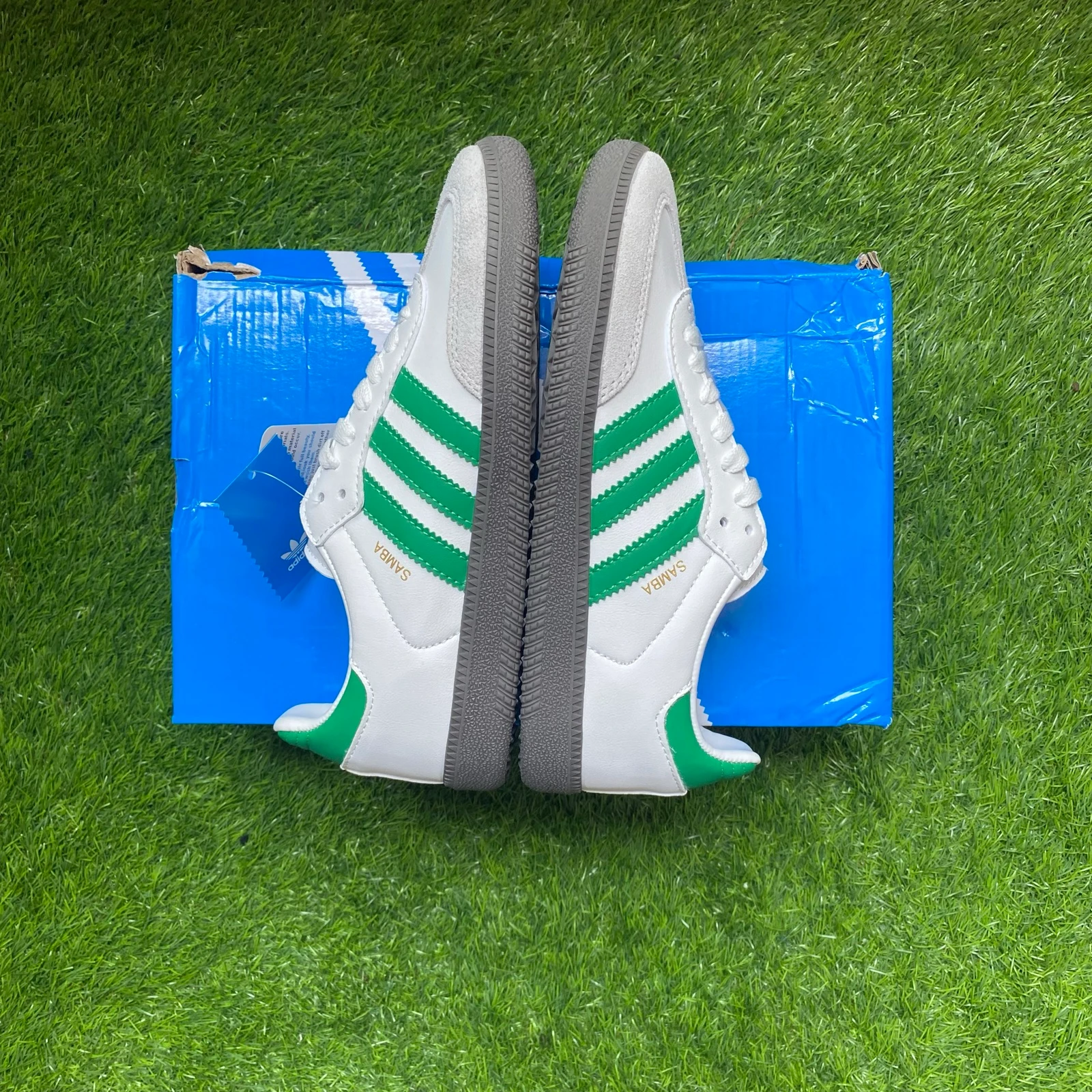 Adidas Samba OG White Green | Size 39 | New | With Box – photo 6